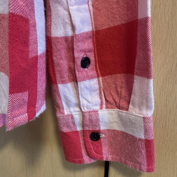 Pact Sustainable Fashion Gingham Mila Flannel Shirt - NWT - Picture 3 of 7
